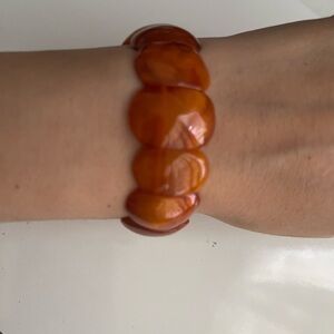 Elegant Orange Bracelet